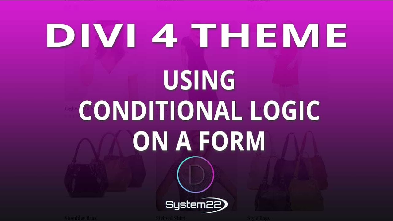 Divi 4 Using Conditional Logic On A Form 😎