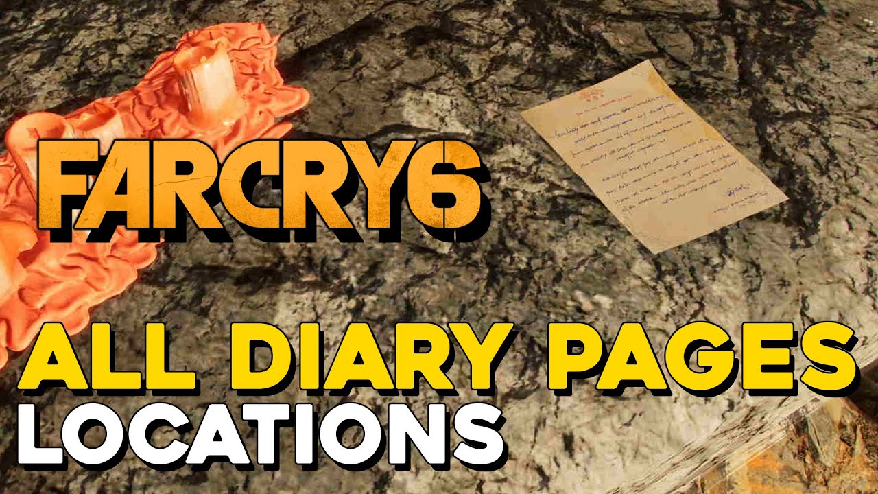 Far Cry 6 Pagan: Control DLC All Pagan's Diary Pages Locations (Early Drafts Trophy Guide)