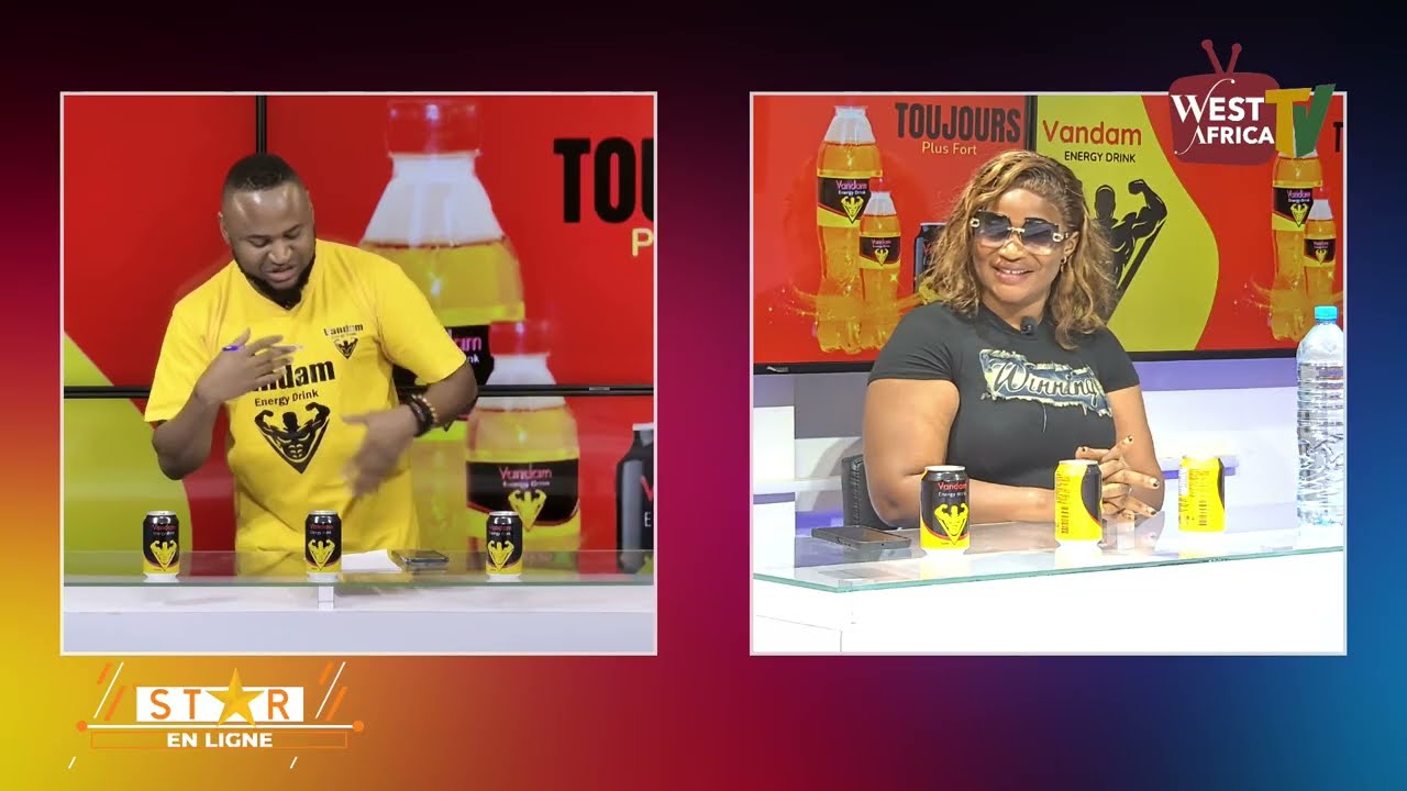 STAR EN LIGNE AVEC MARIAMA LINSAN ET CAMPBELL SUR WEST AFRICA TV 1ère Partie
