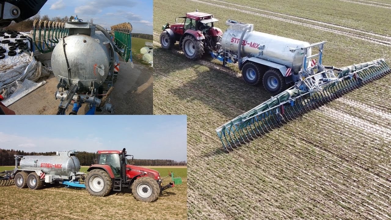 Gülle Ausbringung Frühjahr 2021 | Case IH CS 120 | Streu Mix | Bomech Speedy