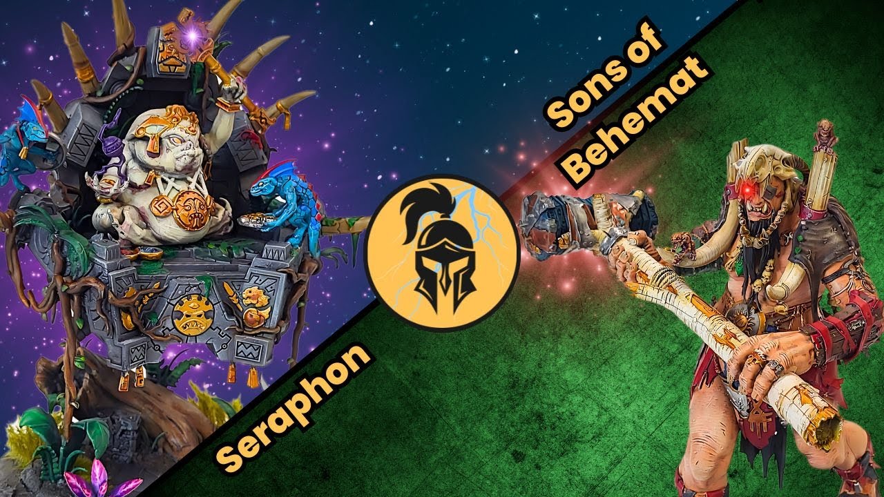 Age of Sigmar 4th edition Battle Report: Seraphon Vs Sons of Behemat