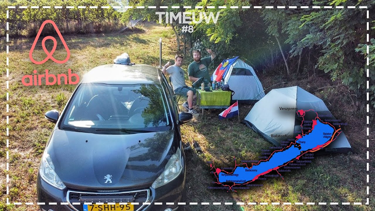 Hongaars BALATON MEER! & Kamperen... | EUROPA ROADTRIP #8