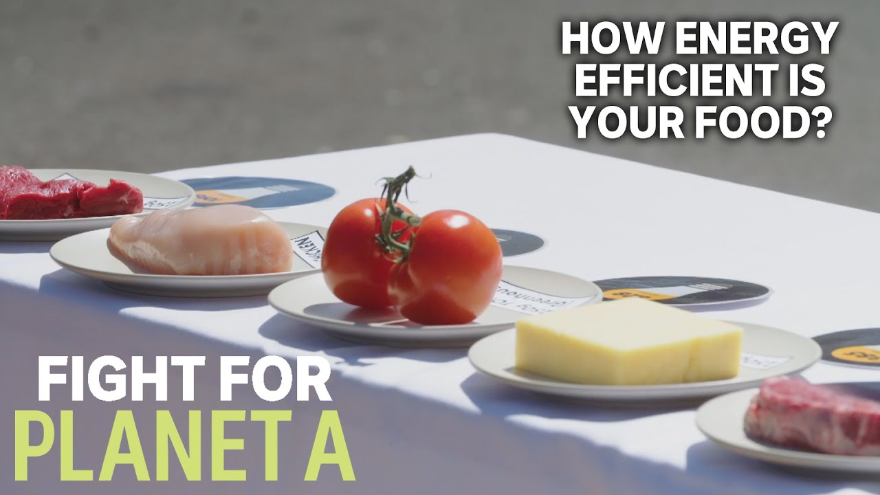 How Energy Efficient Is Your Food? | Fight For Planet A