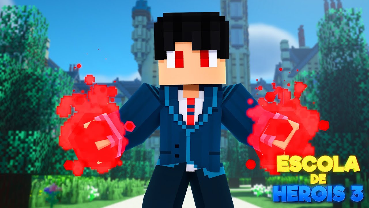 Minecraft: MEU NOVO PODER - ESCOLA DE HEROIS 3 Ep.08 ‹‹ P3DRU ››