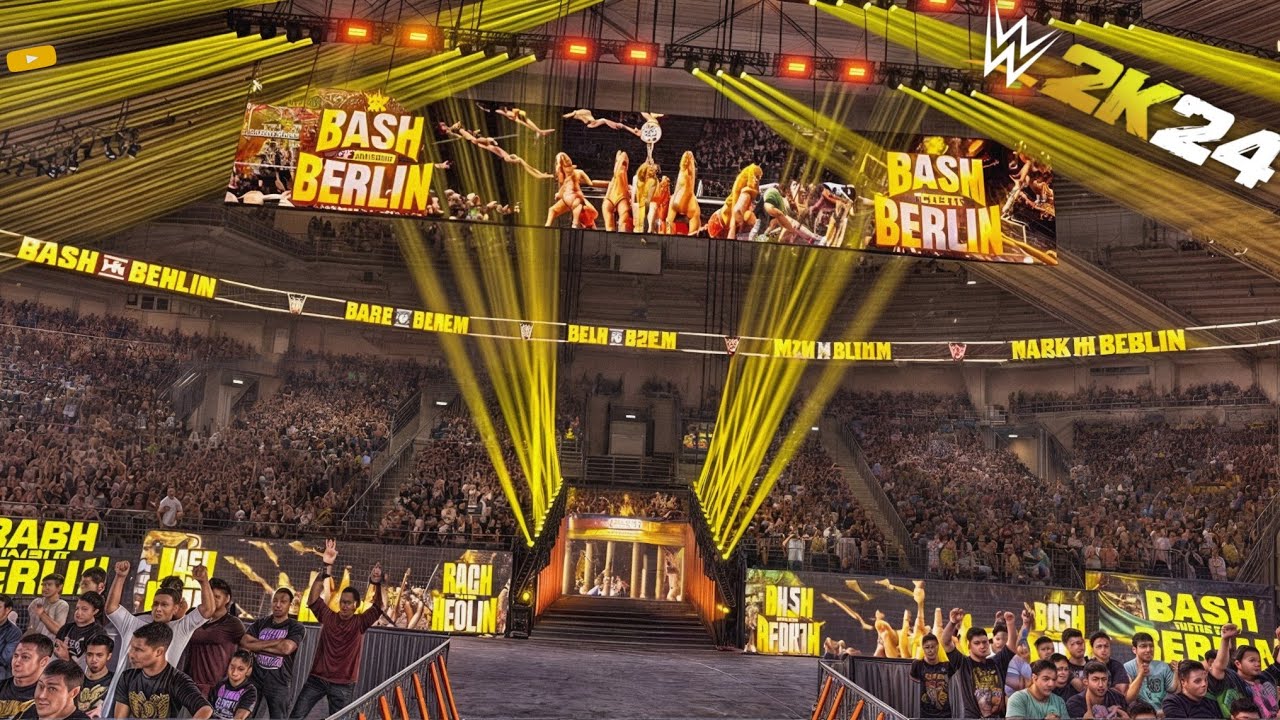 BASH IN BERLIN 2024 MODDED ARENA | WWE 2K24 Mods | KanavXGaming