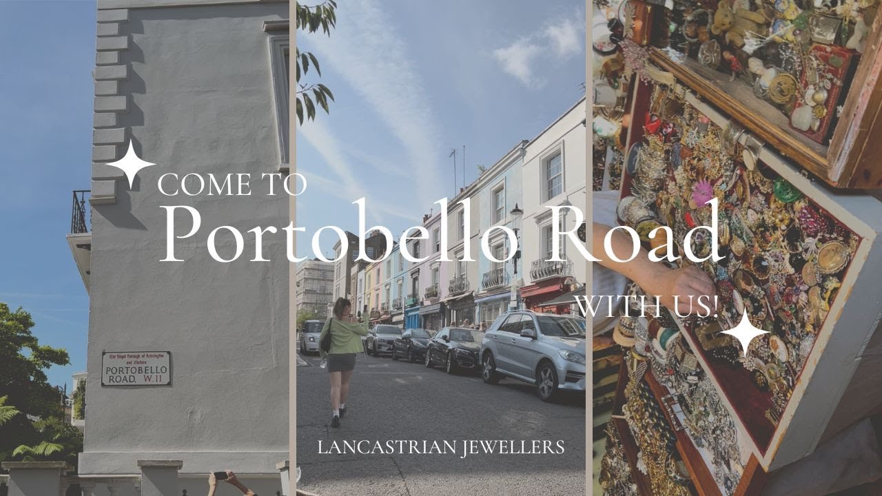 Come to Portobello Road Markets with us! | London Vlog