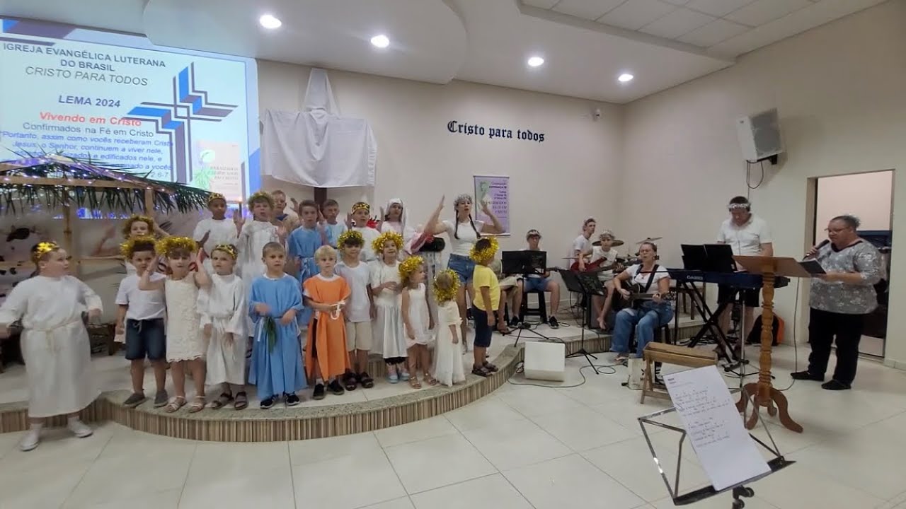 Culto de Natal 17/12/2023 na IELB Três Barras - Garuva/SC