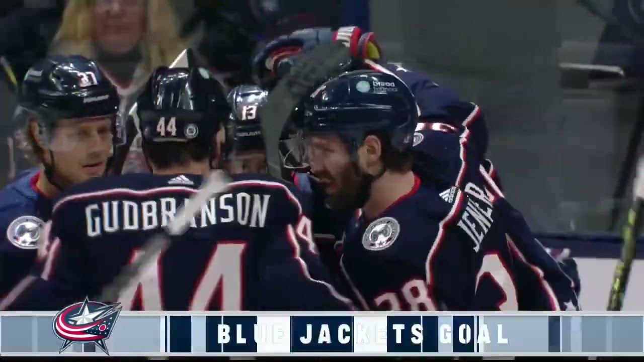 Kirill Marchenko scores early in the game vs Oilers (25 feb 2023)