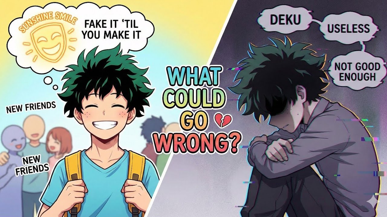 What if Deku's  Sunshine Smile  Was Fake?