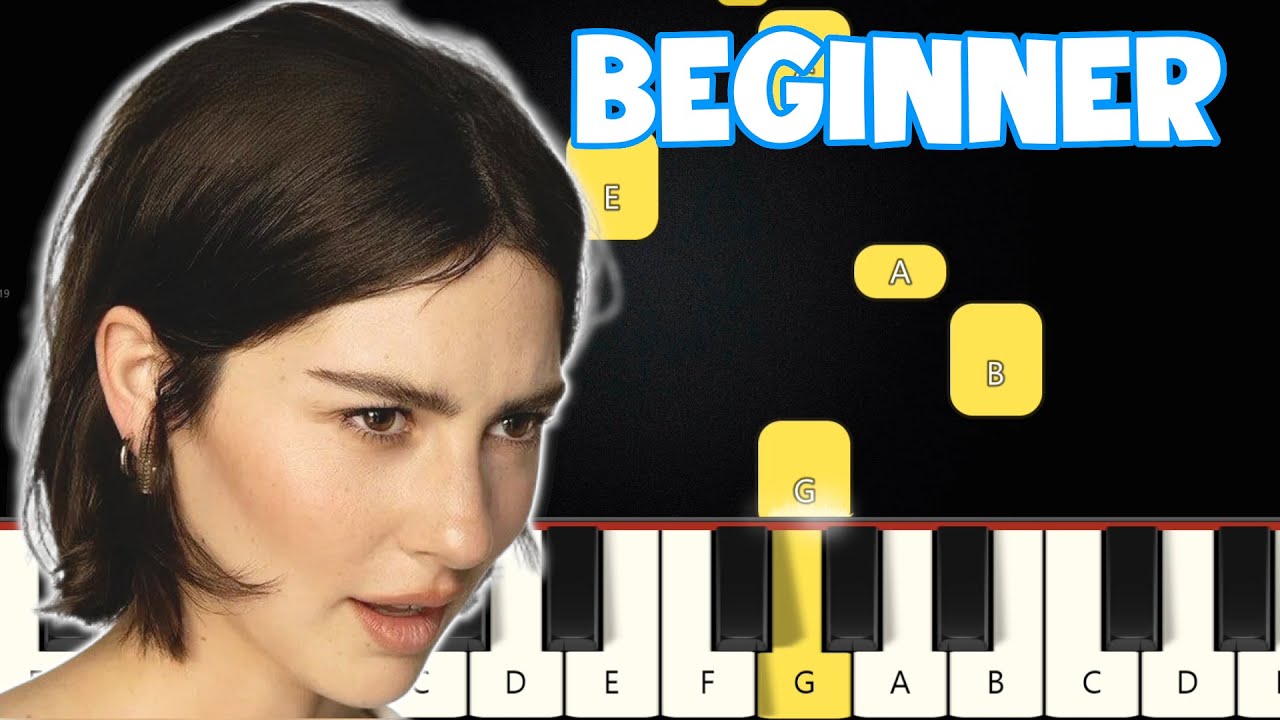 Mess It Up - Gracie Abrams | Beginner Piano Tutorial | Easy Piano