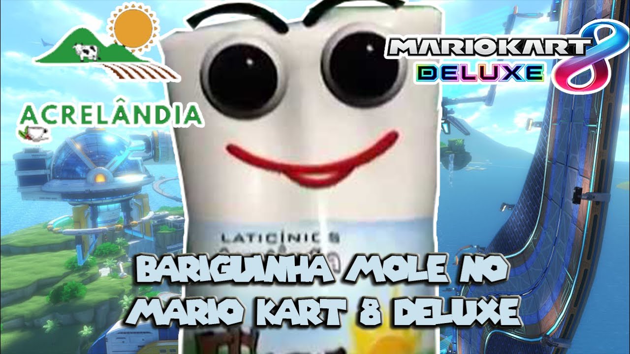 Barriguinha Mole no Mario Kart 8 Deluxe - Hack (Soft Belly in Mario Kart 8 Deluxe)