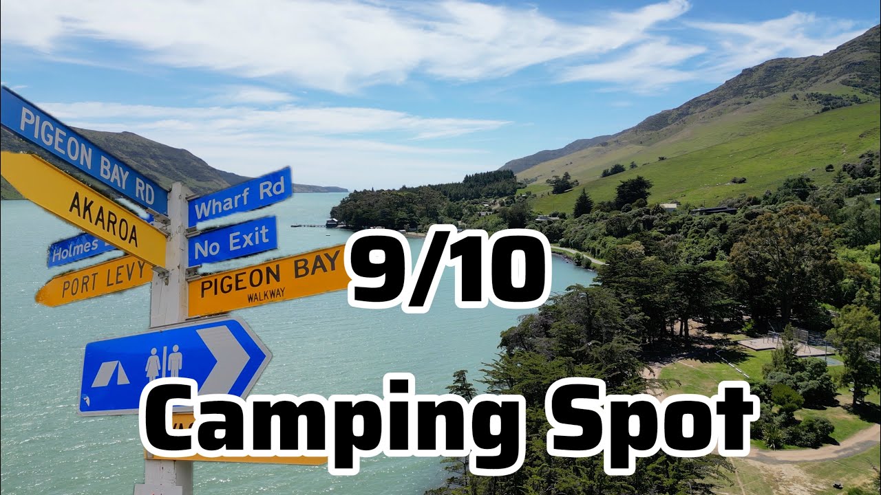 Two brilliant camping spots on Banks Peninsula. Episode 41