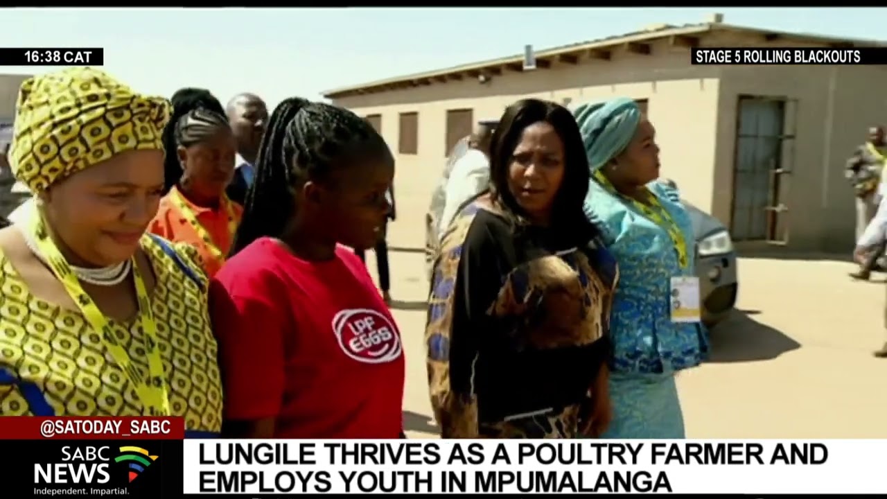 A young women's poultry business thriving in Waterval, Mpumalanga