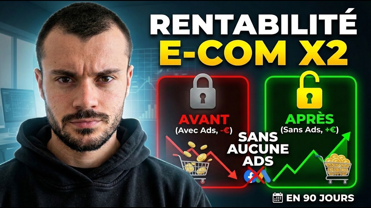 Comment faire x2 sur sa RENTABILITÉ e-commerce SANS ADS en 90 jours
