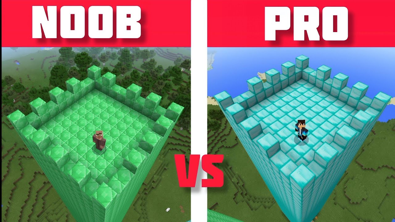 Minecraftda Qishloqi bilan MINORAlar Jangi Qildim 