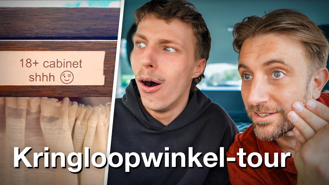 Verrassende Kringloopwinkels: wat zit er in het 18+ kastje?! 😏🔞 | vlog 1083