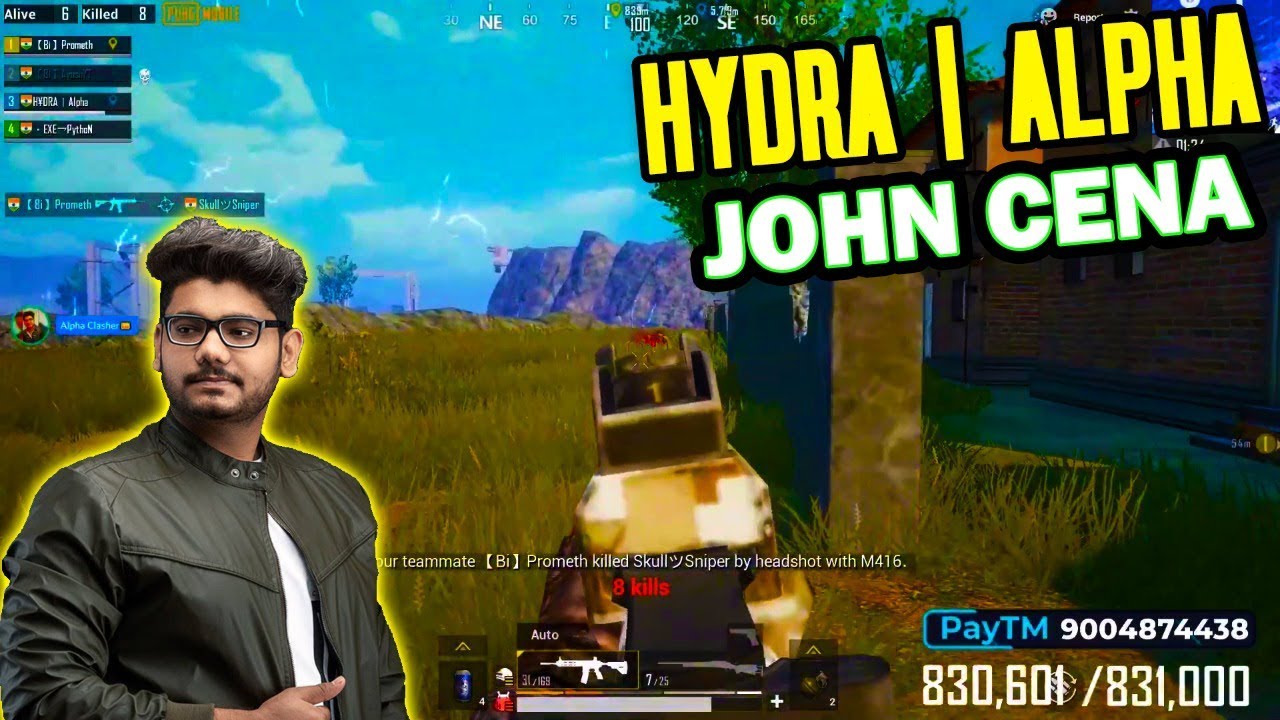 JOHN CENA LEVEL RUSH GAME PLAY || PUBG MOBILE HIGHLIGHTS 😂😝