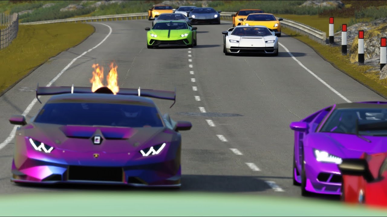 Lamborghini Huracan Alex Choi's Unicorn V4 1083whp vs Lamborghini Sports at Highlands