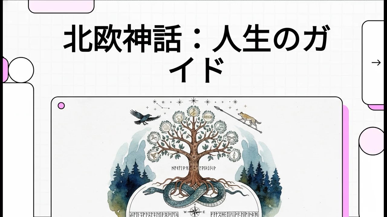 【北欧神話と伝説】北欧神話：人生のガイド