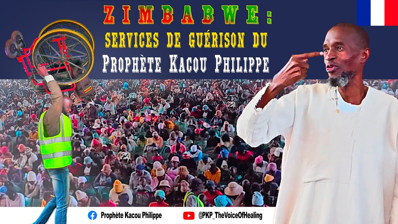 Compte-rendu des services de guérison du prophète Kacou Philippe au Zimbabwe en avril 2025