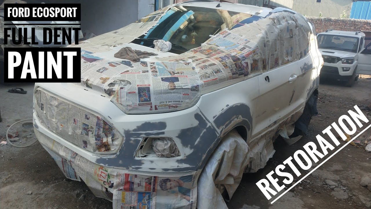 FORD ECOSPORT FULL CAR DENTING PAINTING | FULL RESTORATION