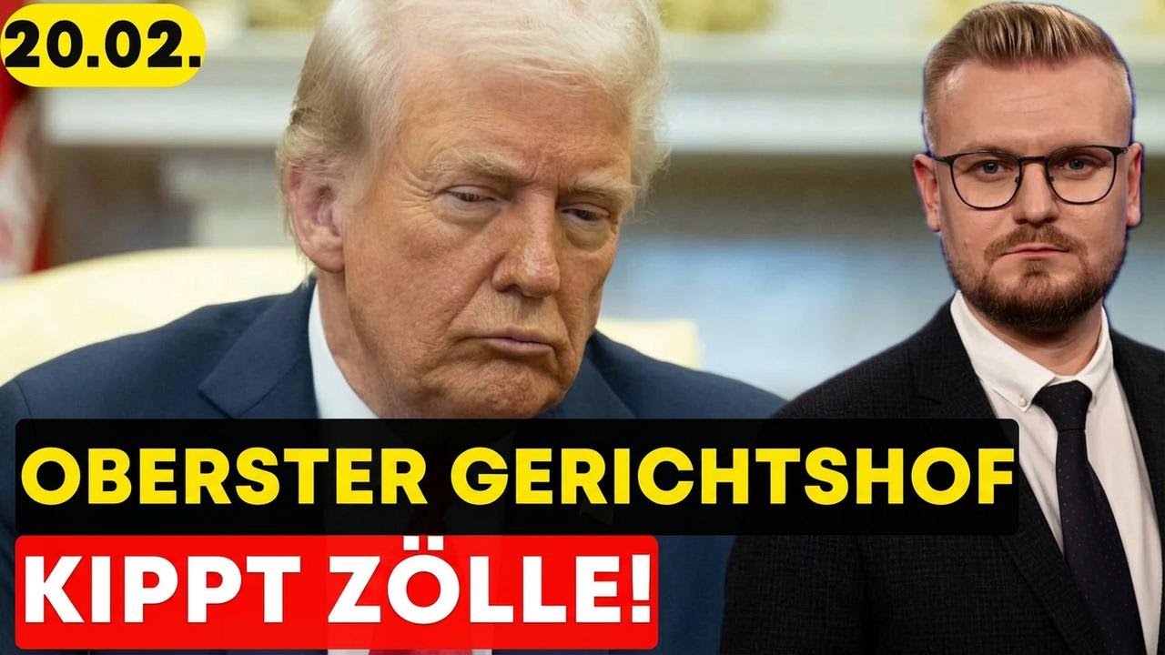 Schlag gegen Trump: Oberster US-Gerichtshof kippt Zölle!