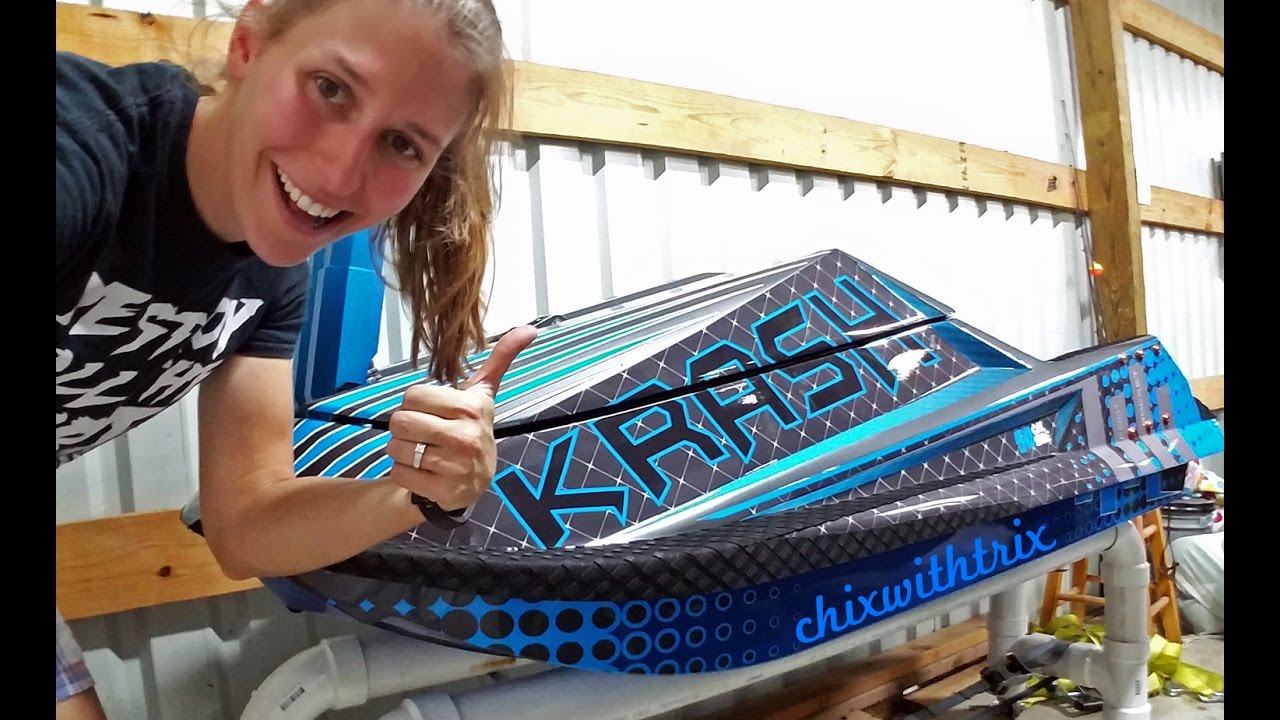 ChixSki: Krash 50 Cal Flatwater Freestyle Build - Part 1: Arrival & Unboxing