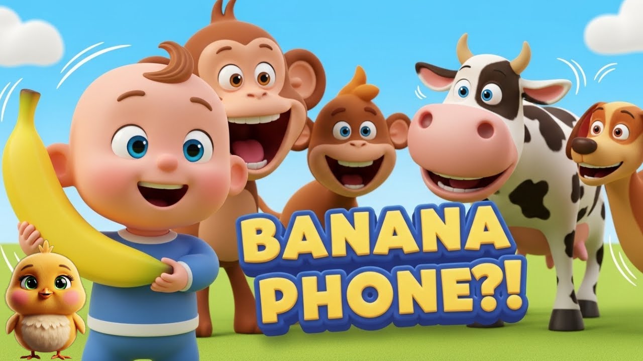 🍌Bananaphone Song | Nursery Rhymes & Kids Songs