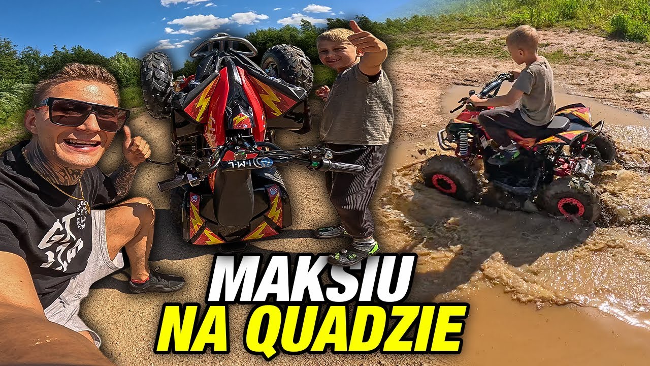 NOWY QUAD I OD RAZU UTOPIONY 😎
