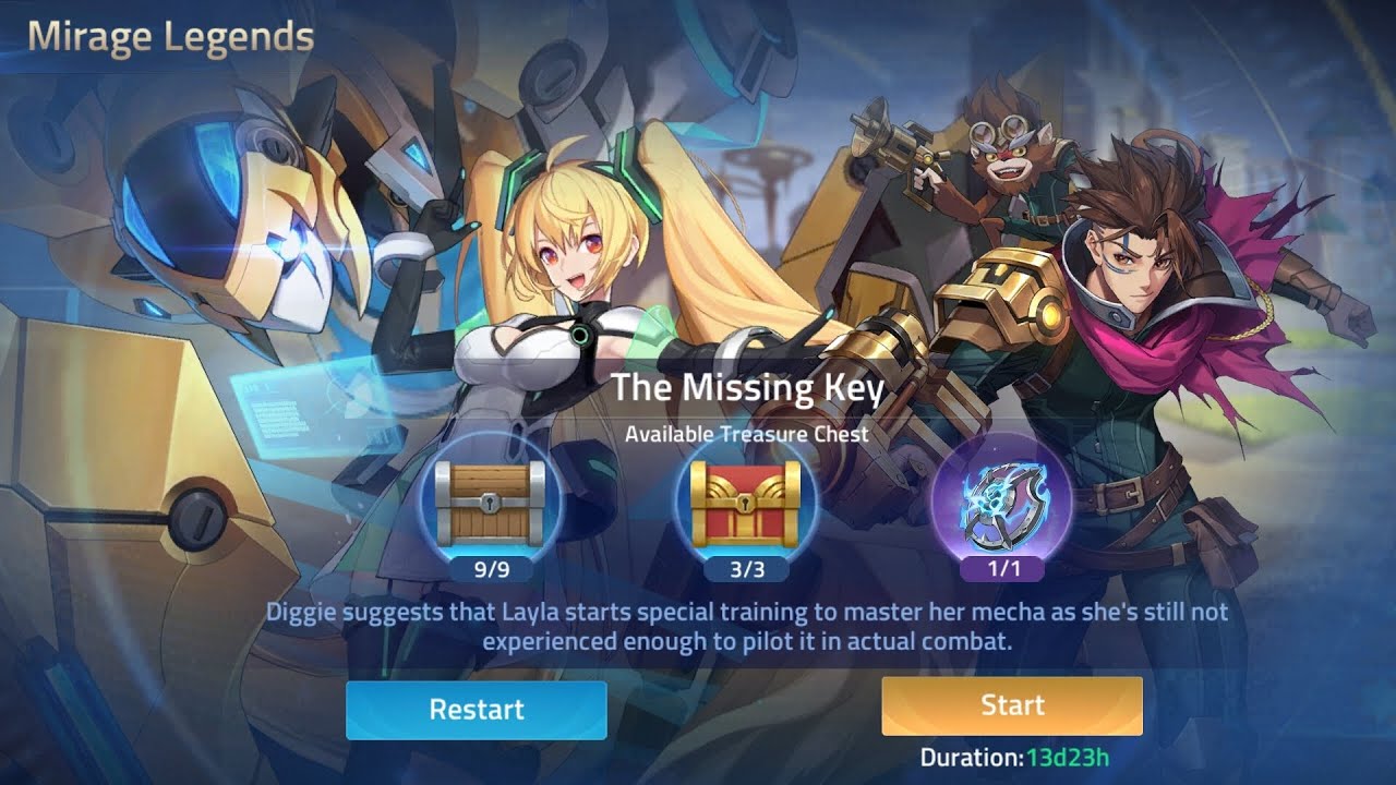 The Missing Key (Mirage Legends Act 4 Chapter 1)