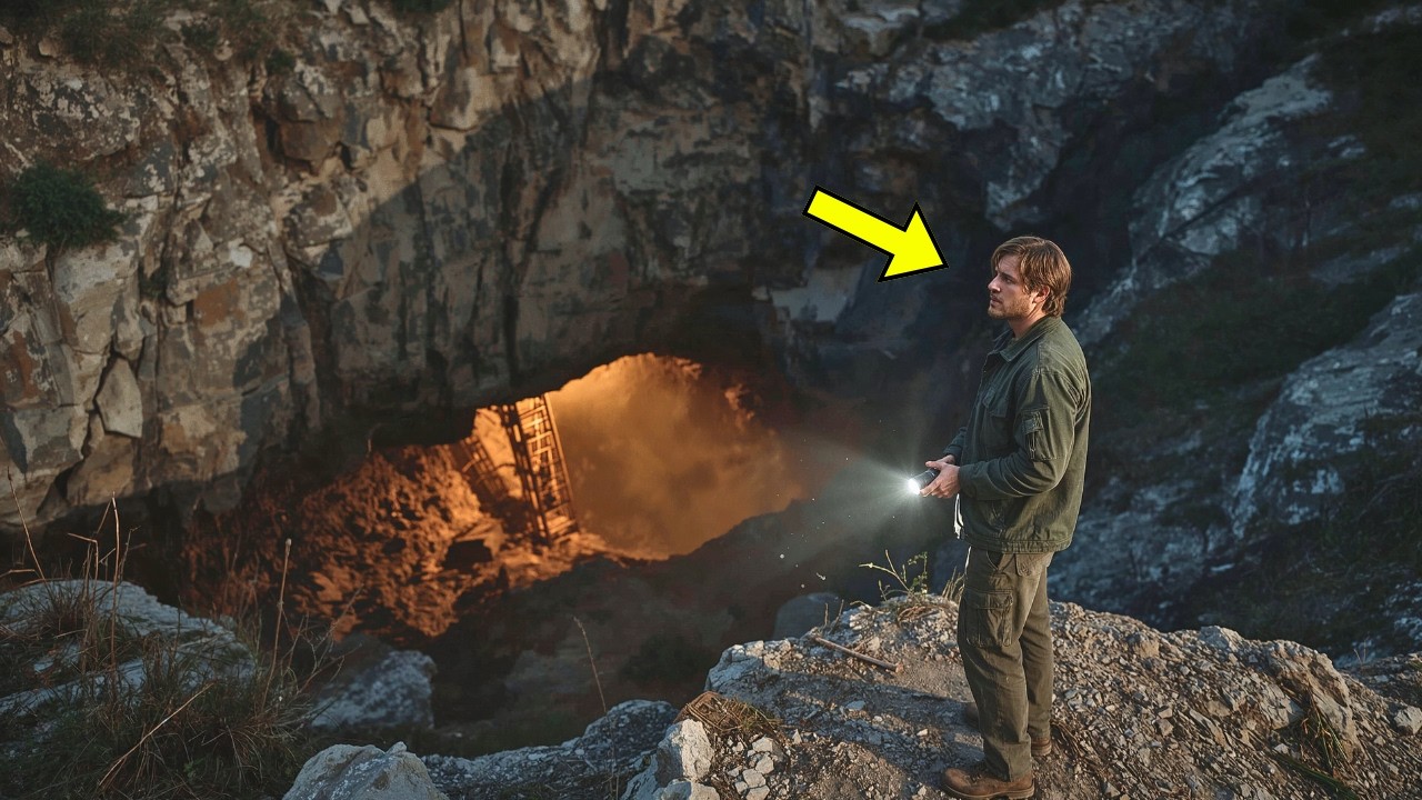 Single Dad Returned to Grandfather's Quarry After 18 Years in Military, What He Discover Underground