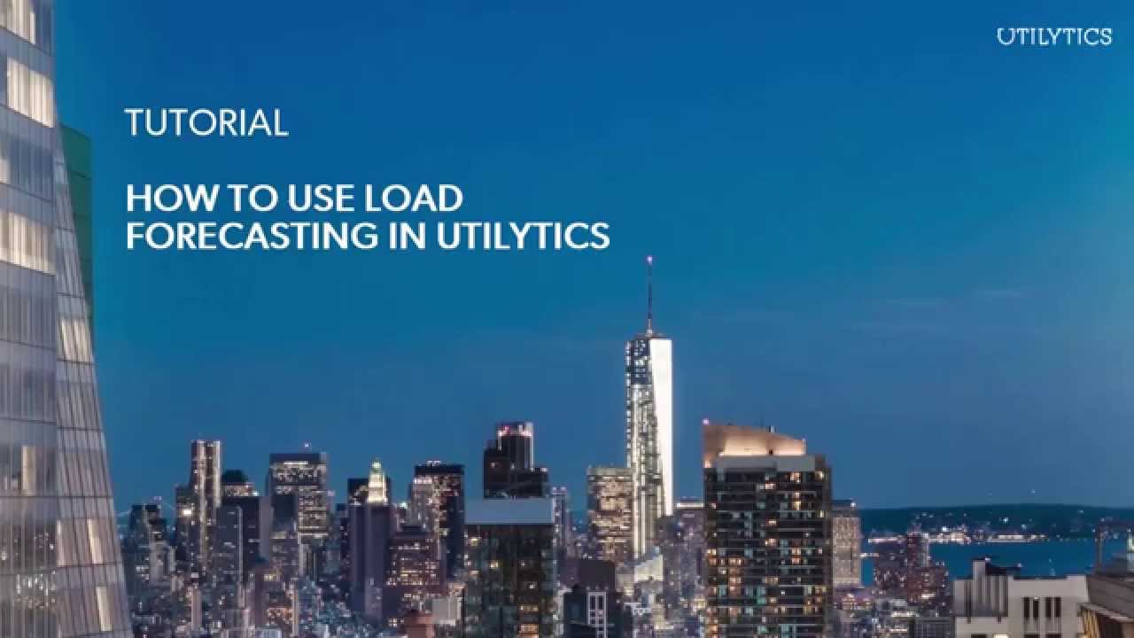 TUTORIAL: How to use Load Forecasting in Enoro Utilytics