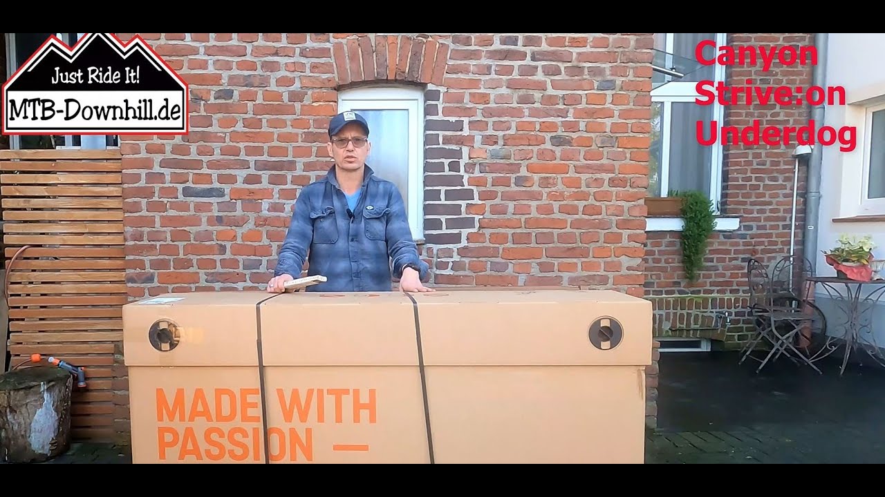 Canyon Strive:On (Strive On) Underdog unboxing mit Montage der Komponenten - outlet refurbed