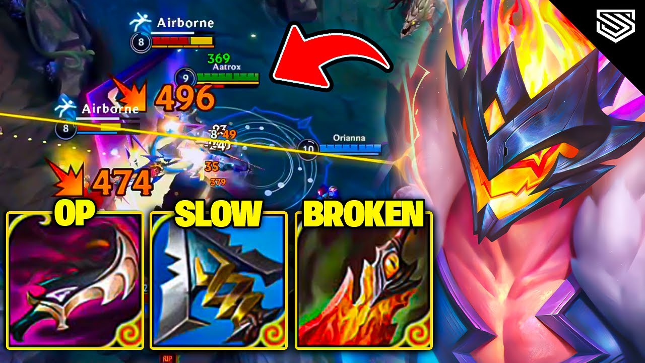 New Yordle Items Made Aatrox UNKILLABLE and ONE-SHOT ENEMIES 😱