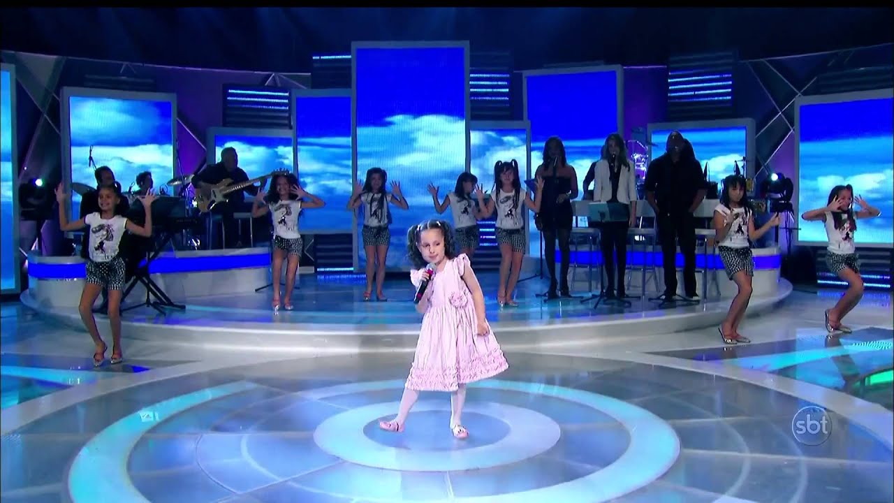 Milena & Régis Danese Cantando Faz Um Milagre em Mim 18/08/2012 Raul Gil