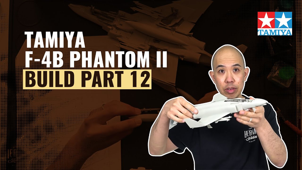 Tamiya | 1/48 F-4B Phantom Build Part 12 | #askHearns