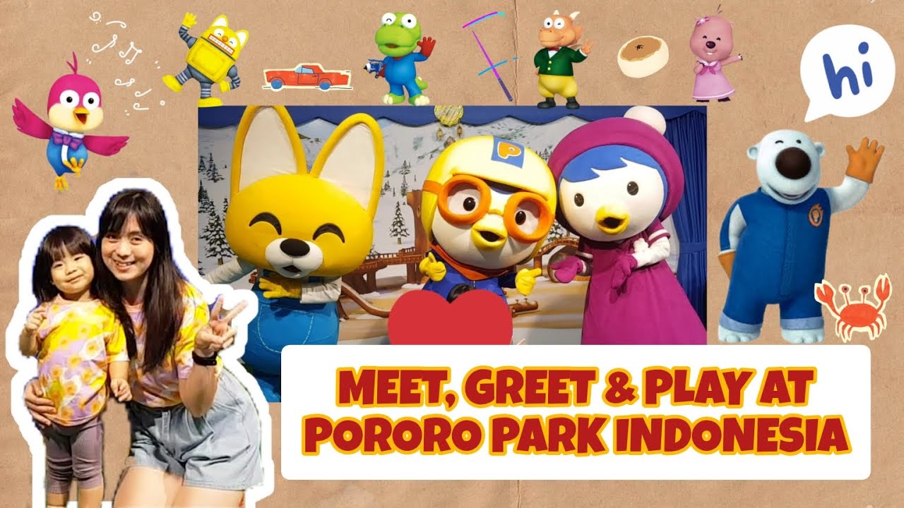 MEET, GREET & PLAY AT PORORO PARK INDONESIA! 🐧 #Pororo #Playground #PororoParkIndonesia #Jakarta