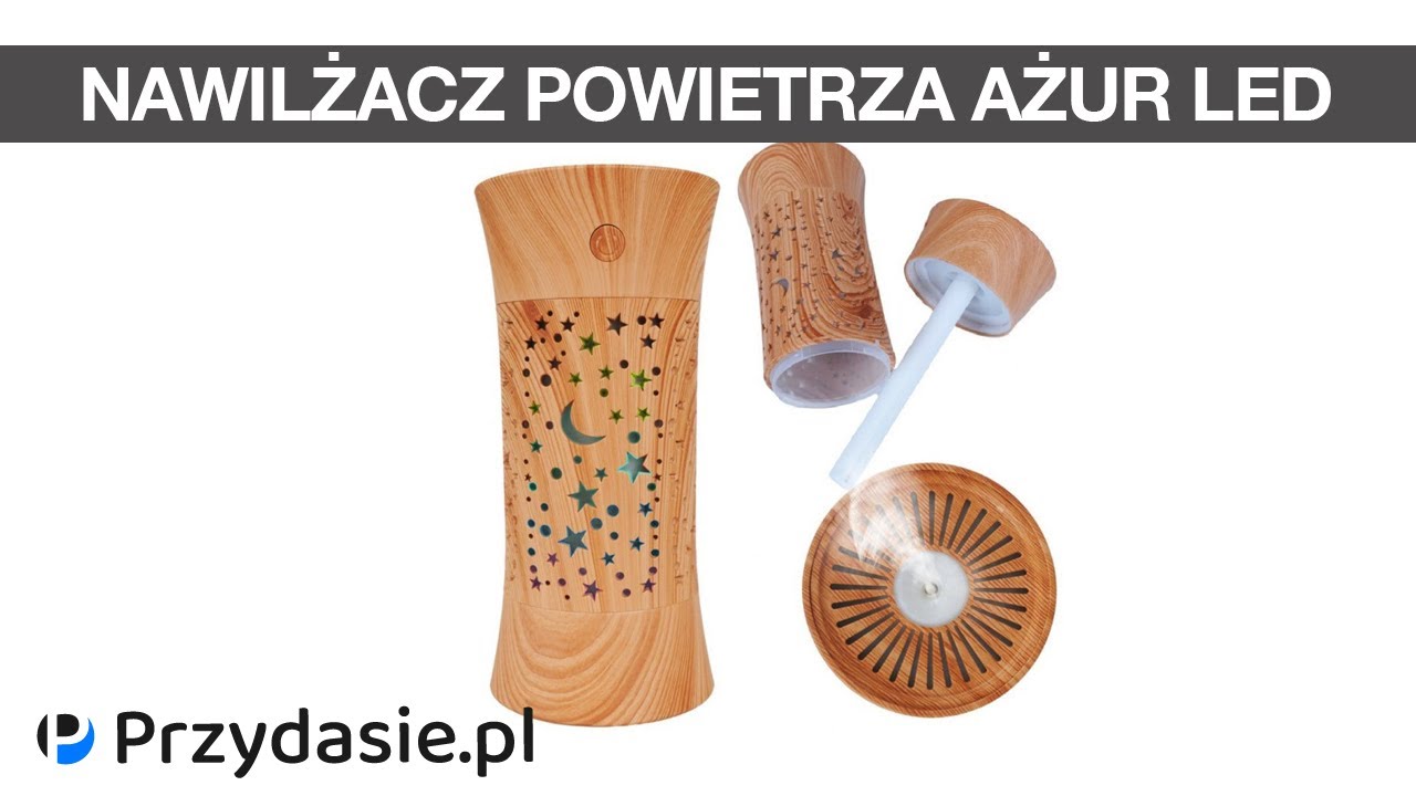 Nawilżacz powietrza aromaterapia led ażurowy dekor #5661 | PrzydaSiePL