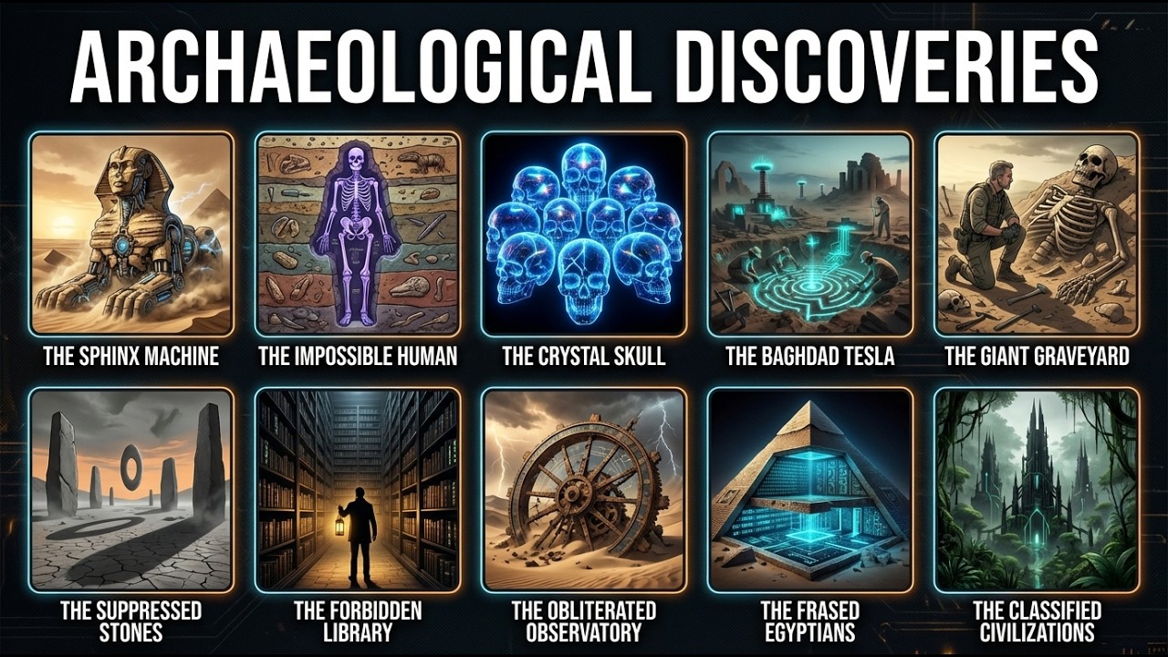 10 Archaeological Discoveries That Were HIDDEN From Humanity