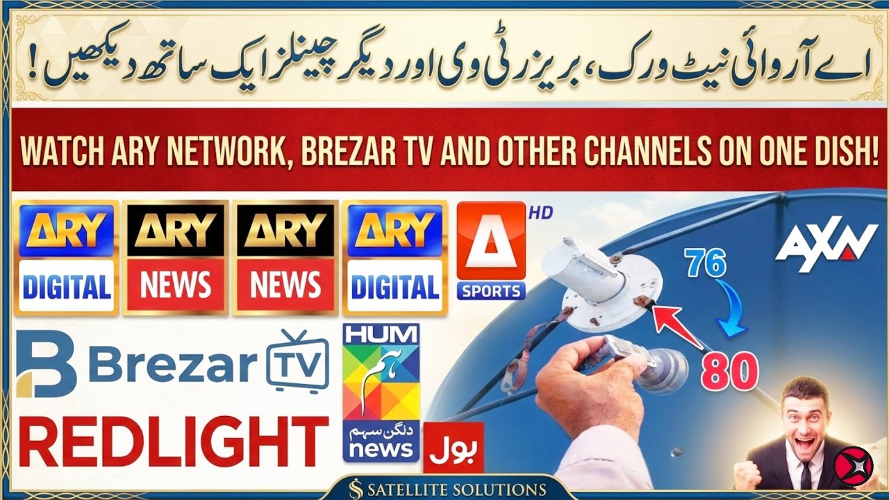 Apstar 76 with Express 80 Two Best Satellite, How To Set Apstar and express 80, satellite,ptv box 