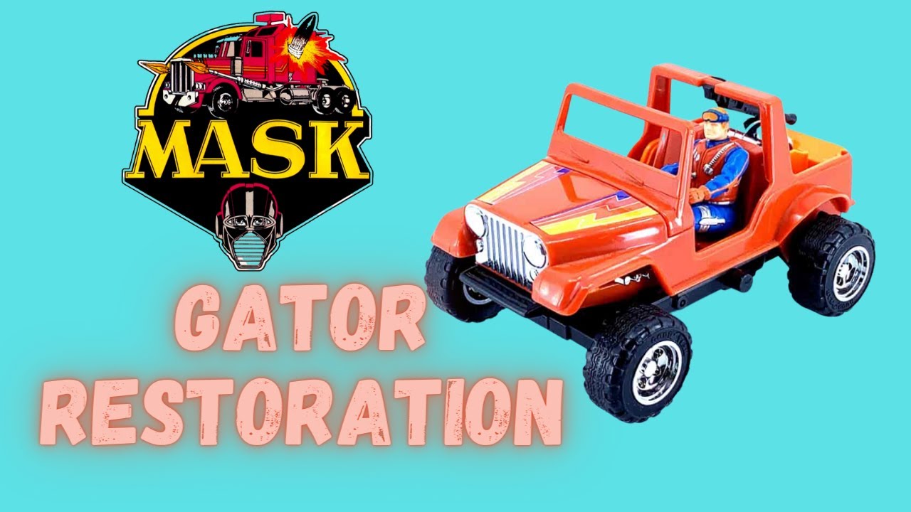 1985 KENNER M.A.S.K. GATOR RESTORATION