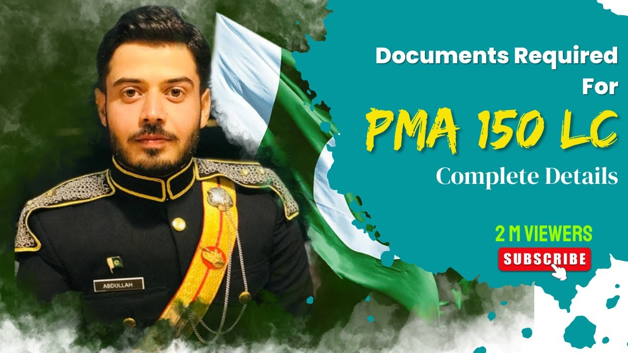 Documents Required for M-Cadet Initial Test PMA Long Course Initial Test.
