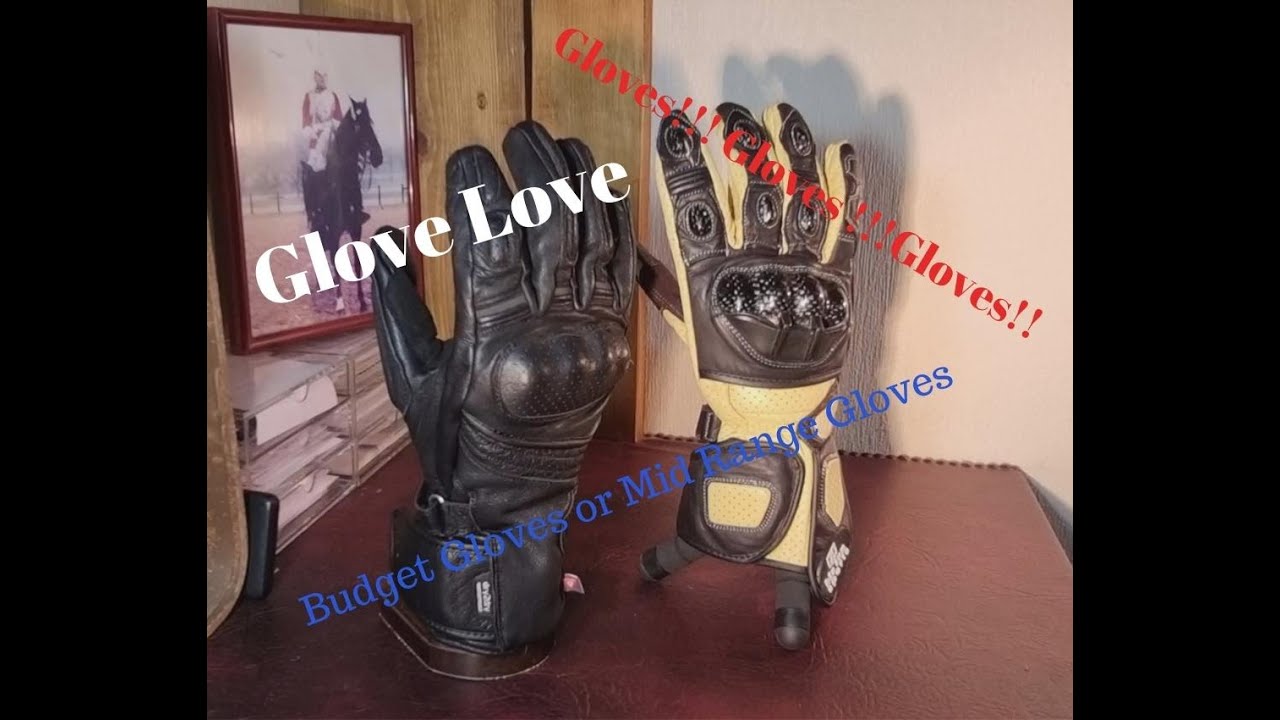 Motorcycle Gloves, budget summer & mid range waterproof gloves review & a bit of a comment response.