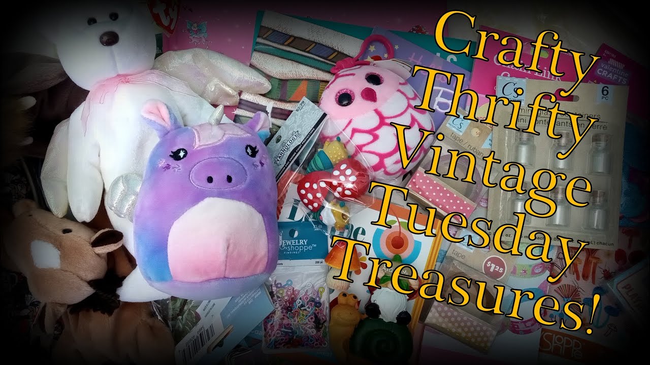 A Crafty Thrifty Vintage Haul for April 08, 2025 - Cynthia St Anne @recollectandramble652​