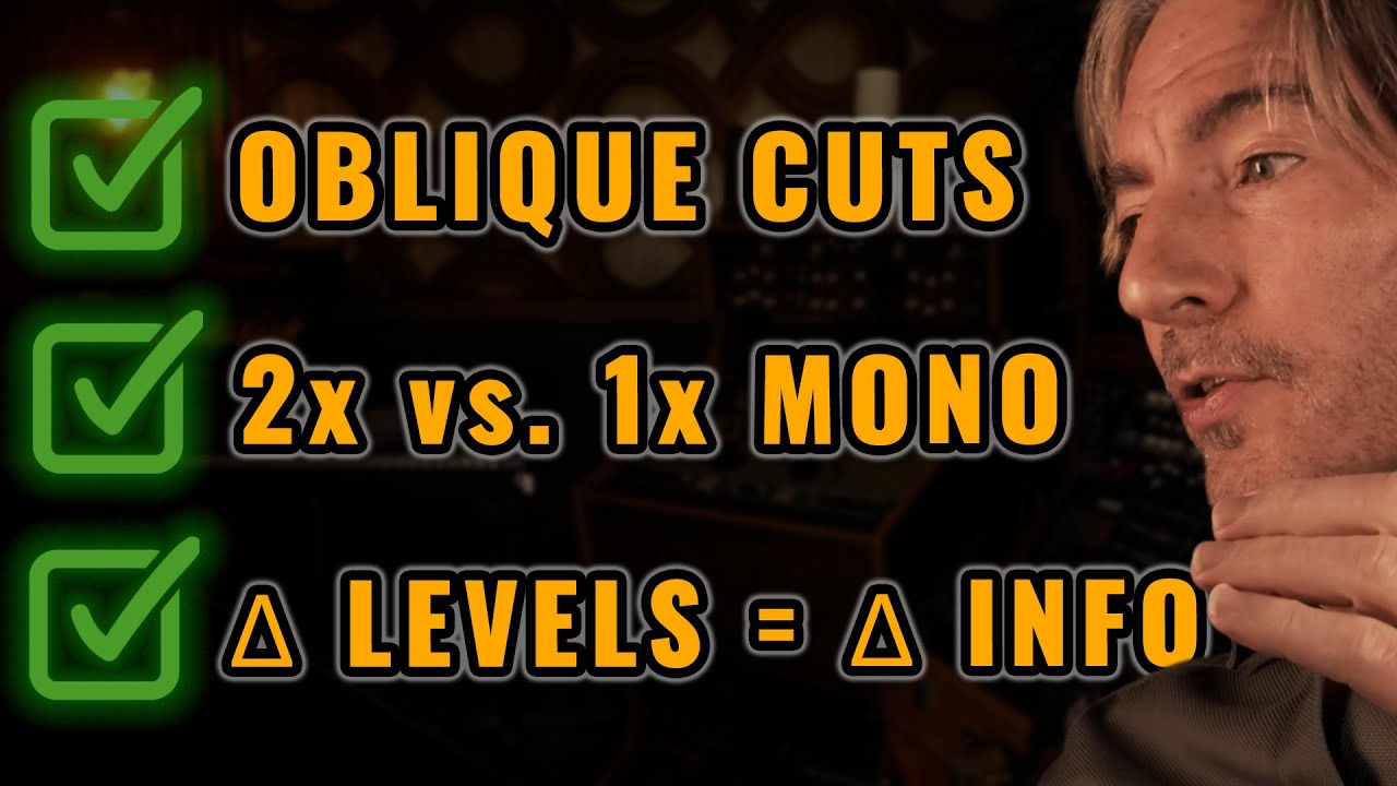 High Level Mixing Concepts (not for newbs)