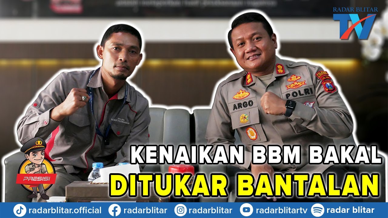 POLRES BLITAR KOTA - PEMKOT BLITAR LANGSUNG KOORDINASI SAMBUT BANTUAN DAMPAK BBM (BINCANG SIANG #1)