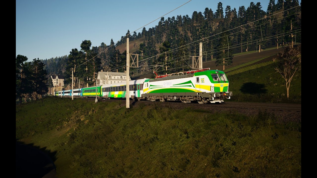 TSW 5  HUN | Gysev Vectronnal a Semmeringbahn-on