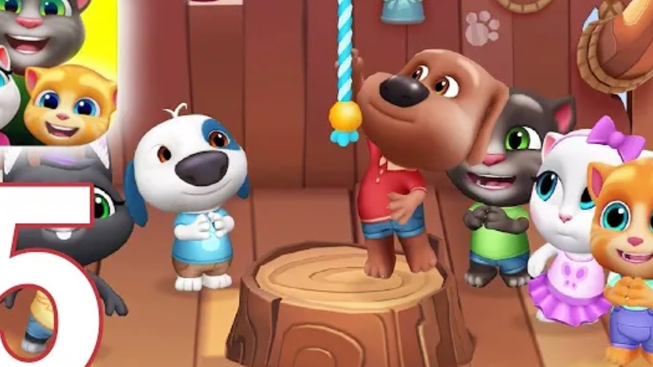 My Talking Tom Friends - Gameplay Walkthrough Part 5 (iOS Android)