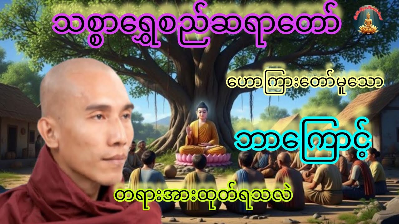 ဘာကြောင့် တရားအားထုတ်ရသလဲ#သစ္စာရွှေစည်ဆရာတော် #buddha #views #dhamma #တရားတော်များ #တရား 