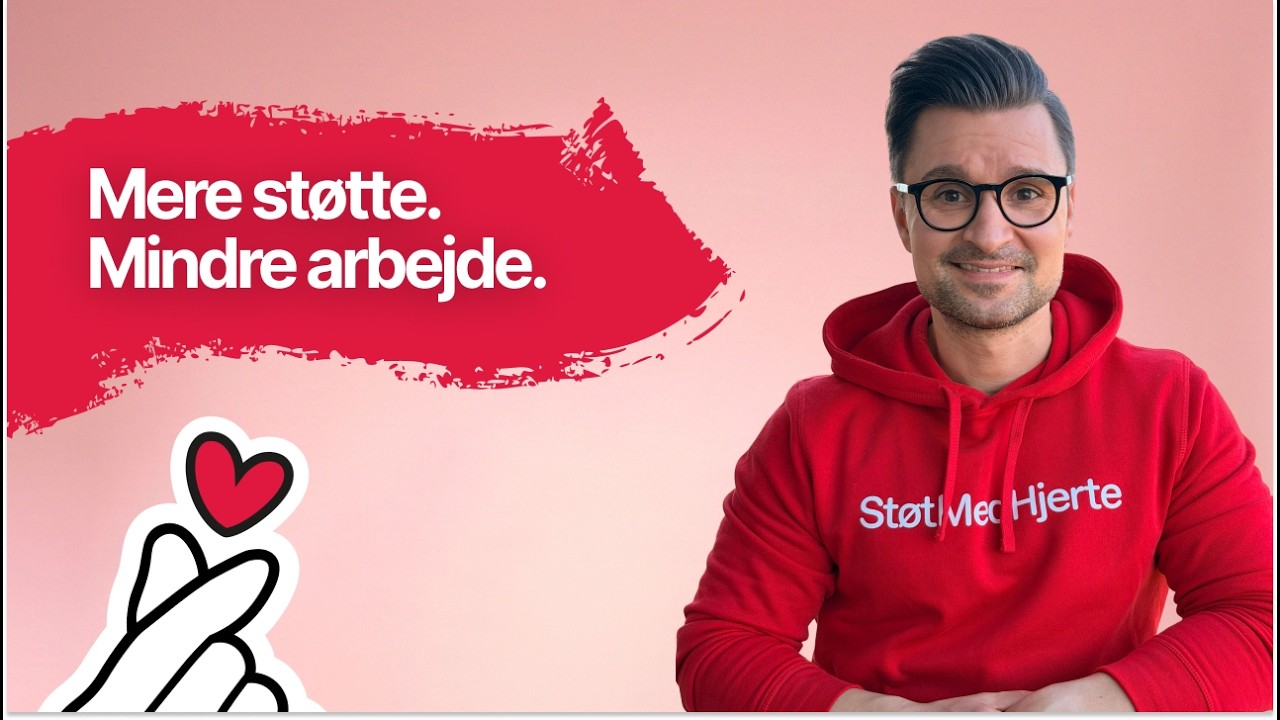 S&aring;dan f&aring;r jeres forening st&oslash;tte online | St&oslash;tMedHjerte